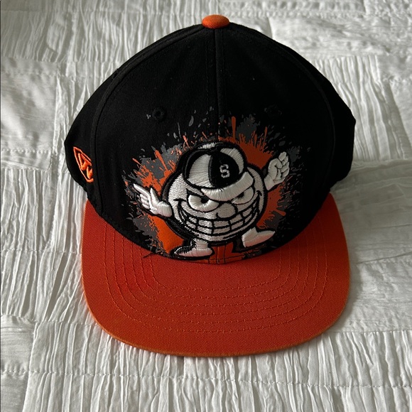 Top of the World Black Snapback Cap - Picture 1 of 3